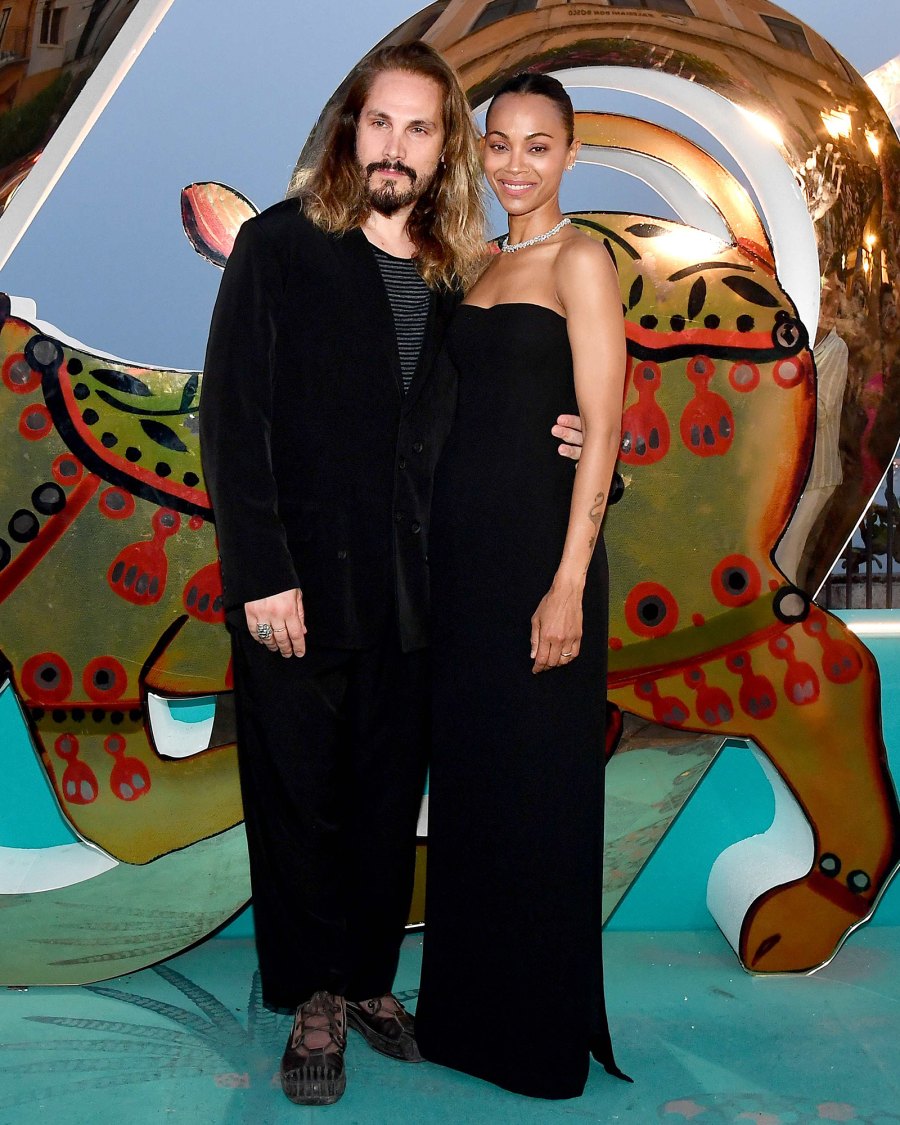 Zoe Saldana and Husband Marco Perego Sizzle at Taormina Film Festival