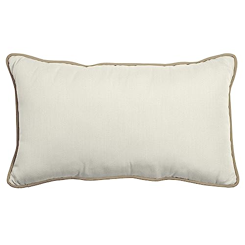 Arden Selections Oasis Outdoor Lumbar Pillow 14 x 24, PP Nonwoven 40 GSM