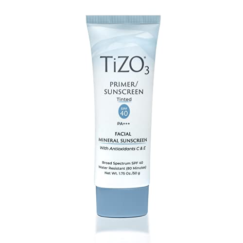TiZO 3 Primer/Sunscreen Tinted, SPF 40