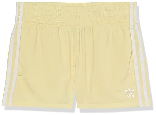 adidas Originals Women's 3-Stripes Shorts, Almost Yellow, X-Large