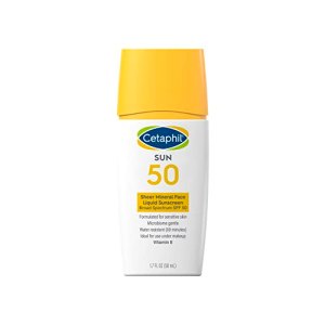 Cetaphil Sheer 100% Mineral Liquid Sunscreen for Face
