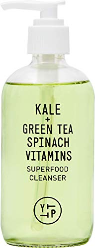 Youth To The People Facial Cleanser - Kale and Green Tea Cleanser - Gentle Face Wash, Makeup Remover + Pore Minimizer for All Skin Types - Vegan (8oz)