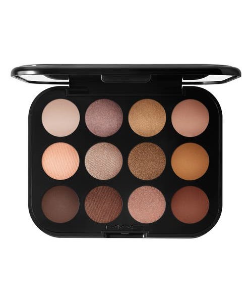MAC Cosmetics Connect in Color 12-Pan Eyeshadow Palette in Unfiltered Nudes at Nordstrom