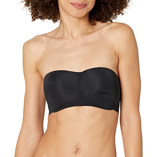 Maidenform womens Pure Comfort Strapless Wireless Dm7685 Bra, Black, Small US