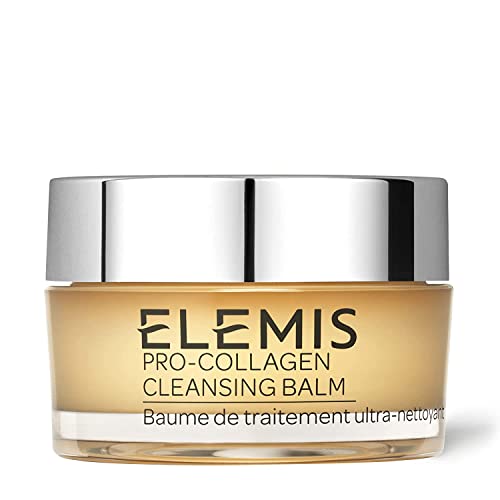 ELEMIS Pro-Collagen Cleansing Balm | Ultra Nourishing Treatment Balm + Facial Mask Deeply Cleanses, Soothes, 0.7 Fl Oz (Pack of 1)