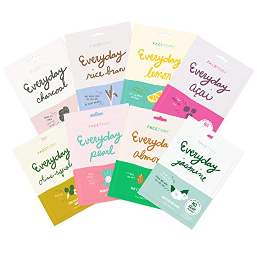 Everyday Set of 8 Sheet Korean Face Mask