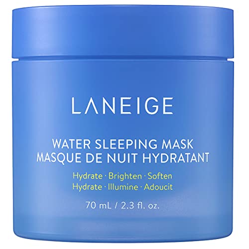 LANEIGE Water Sleeping Mask: Visibly Brighten, Boost Hydration, Squalane
