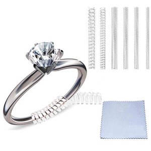12 Pcs Ring Clips To Make Rings Smaller Ring Size Adjuster For