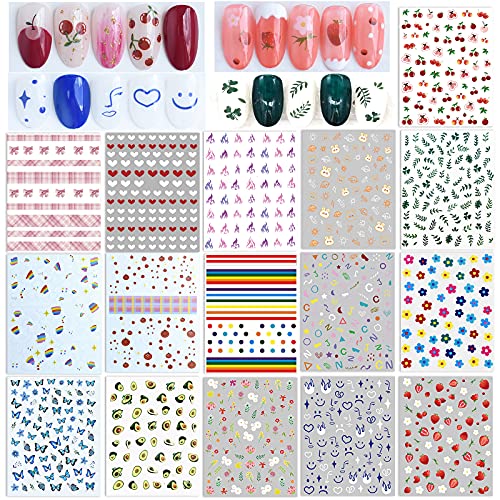 IHUKEIT Nail Stickers and Wraps