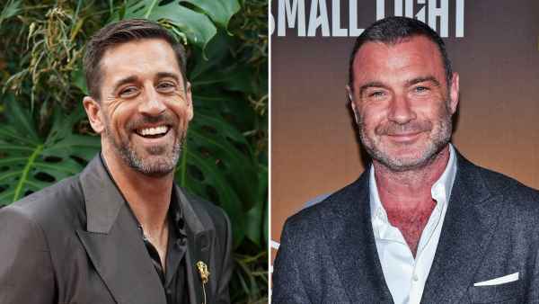 Aaron Rodgers Fangirls Over Liev Schreiber