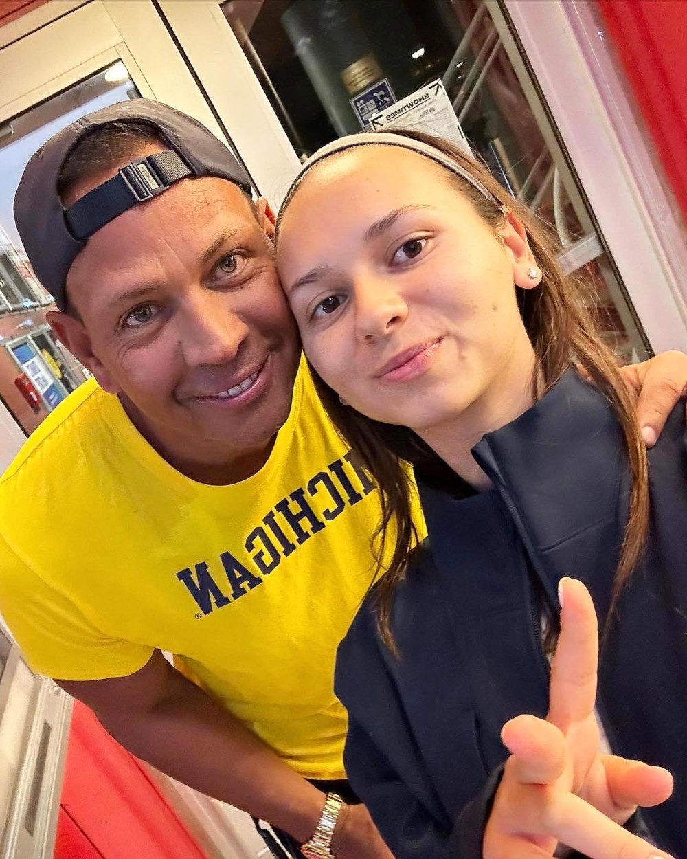 Alex Rodriguez Gets Emotional Dropping Off Daughter Natasha at College Left My Heart in Michigan 328
