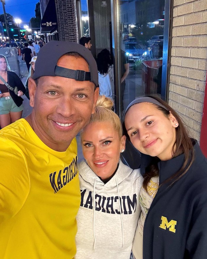 Alex Rodriguez Gets Emotional Dropping Off Daughter Natasha at College Left My Heart in Michigan 329