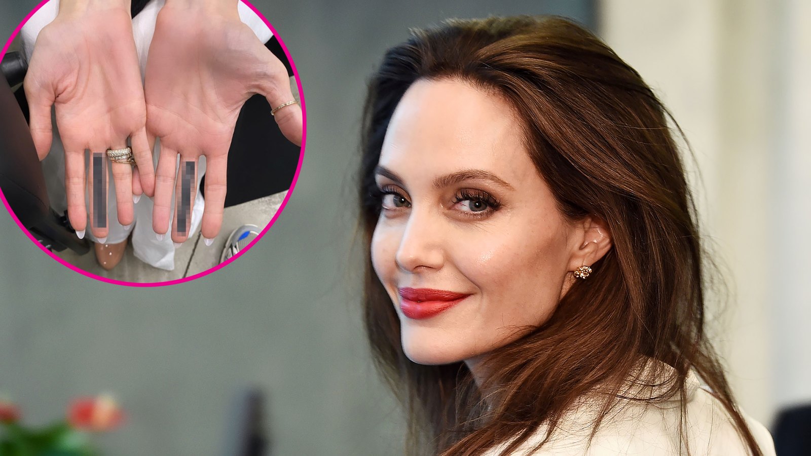 Angelina Jolie’s Tattoo Artist Confirms She’s Not Giving Brad Pitt the Finger With New Ink