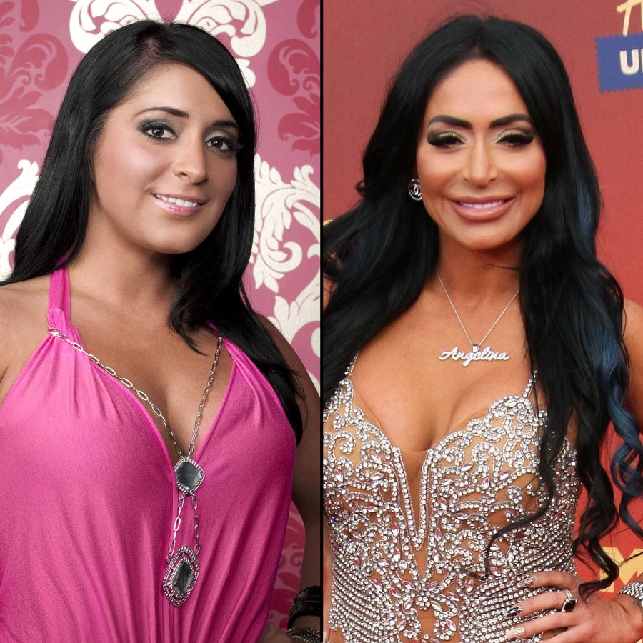 Angelina Pivarnick Jersey Shore Cast Then and Now