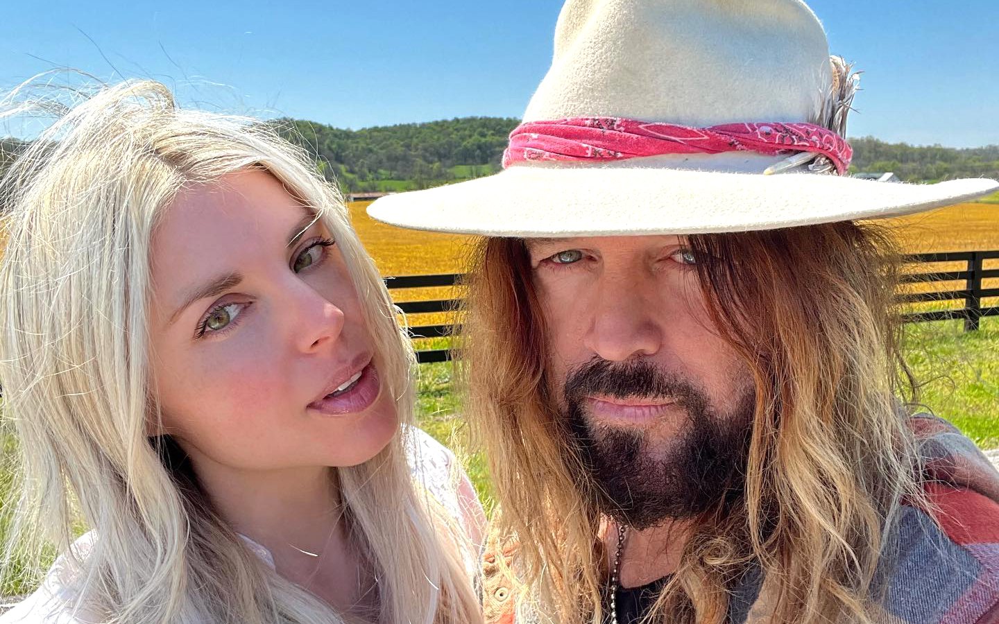 Billy Ray Cyrus and Firerose Are Married Nearly 1 Year After Engagement