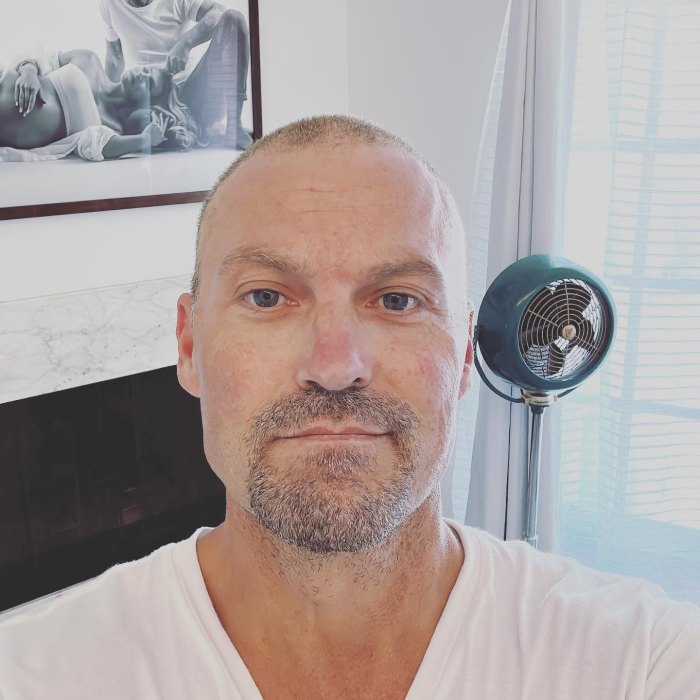 Brian Austin Green Debuts Shaved Head Look