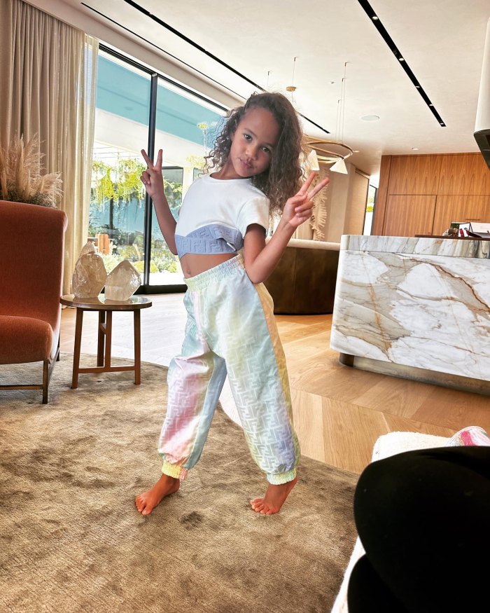 Chrissy Teigen's Daughter Luna Proves She's Already a Fashion Icon at 7 With Her Full Fendi Outfit