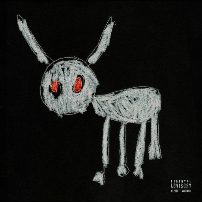 Dake Reveals 5-Year-Old Son Adonis Hand-Drawn For All the Dogs Album Cover