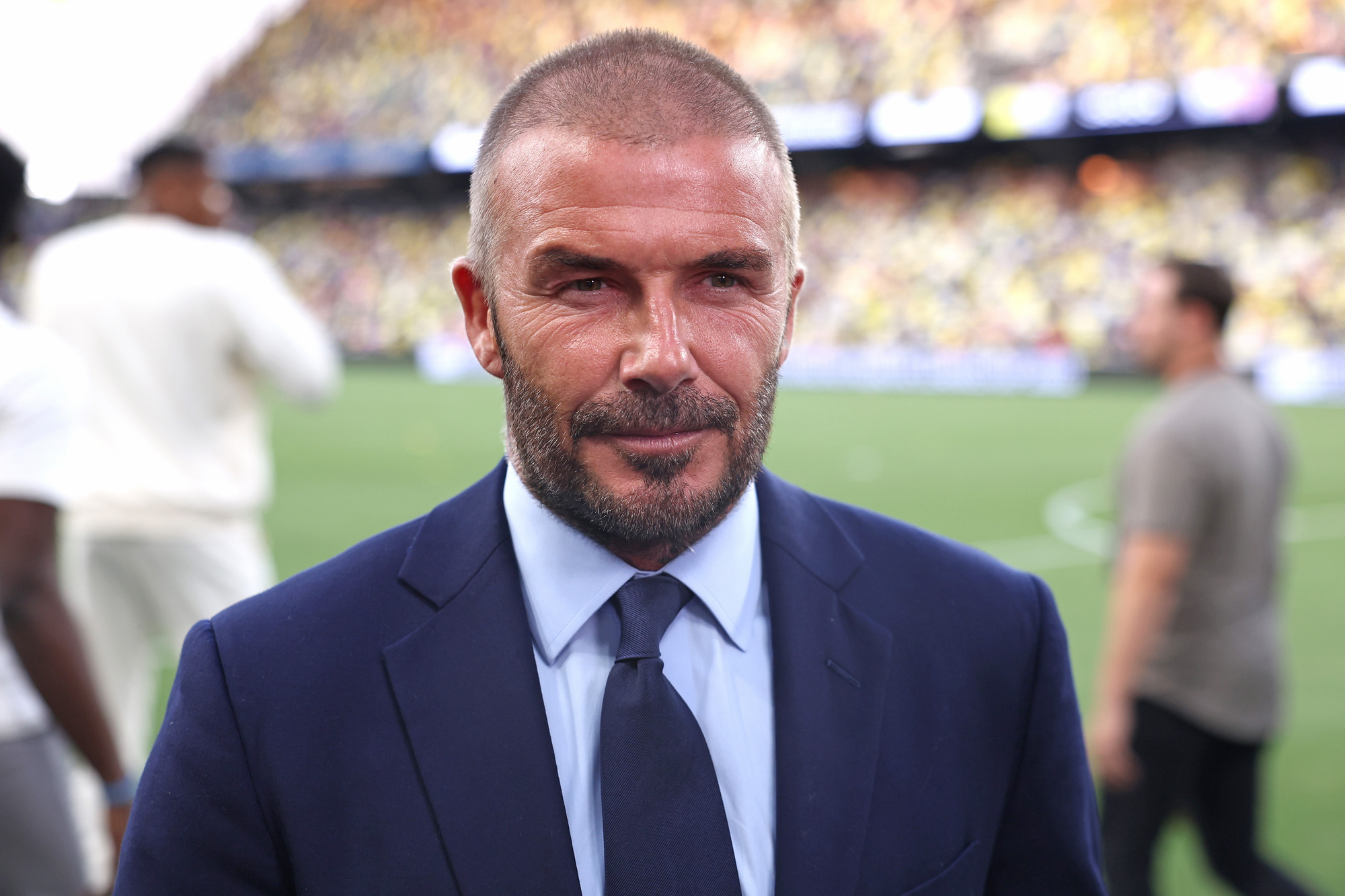 David Beckham Celeb Hair Changes 2023