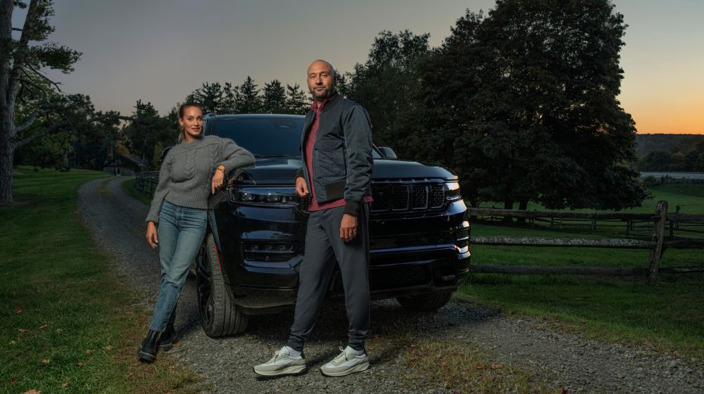 Hannah and Derek Jeter