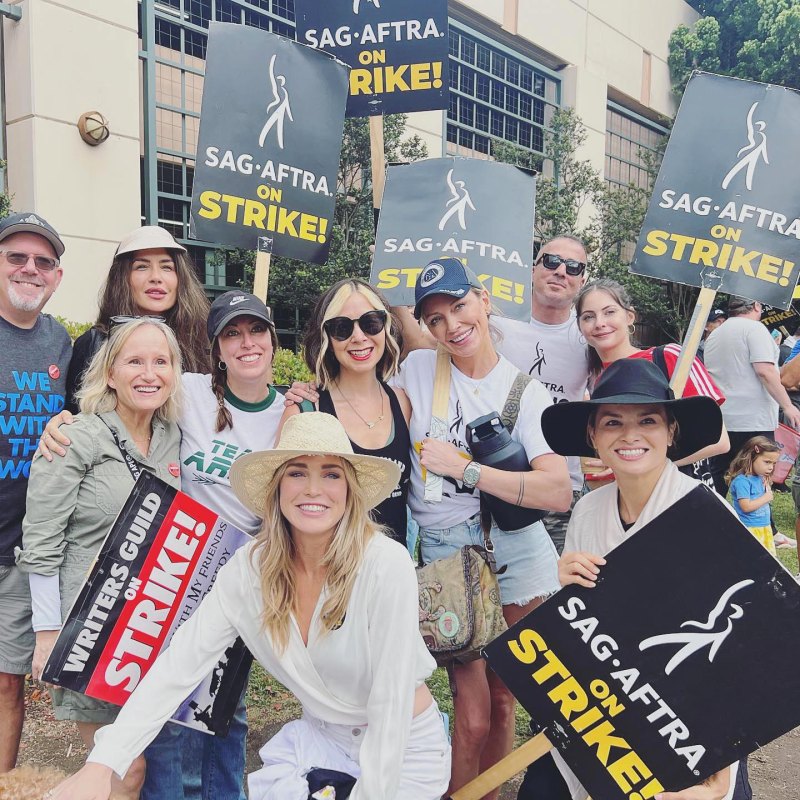 Every Cast Reunion at the SAG-AFTRA Strike Picket Line 254