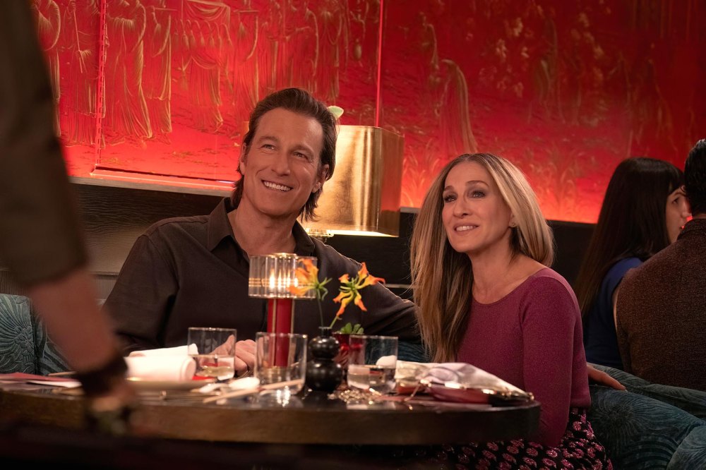 Feature Sarah Jessica Parker and John Corbett And Just Like That Carrie Commits to Aidan