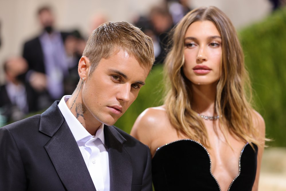 The 2021 Met Gala Celebrating In America: A Lexicon Of Fashion - Arrivals, Justin and Hailey Bieber