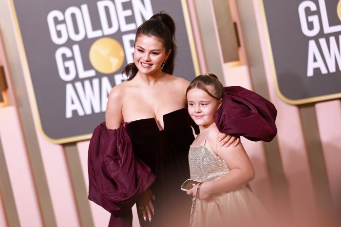 80th Annual Golden Globe Awards - Arrivals, Selena Gomez and Gracie Teefey