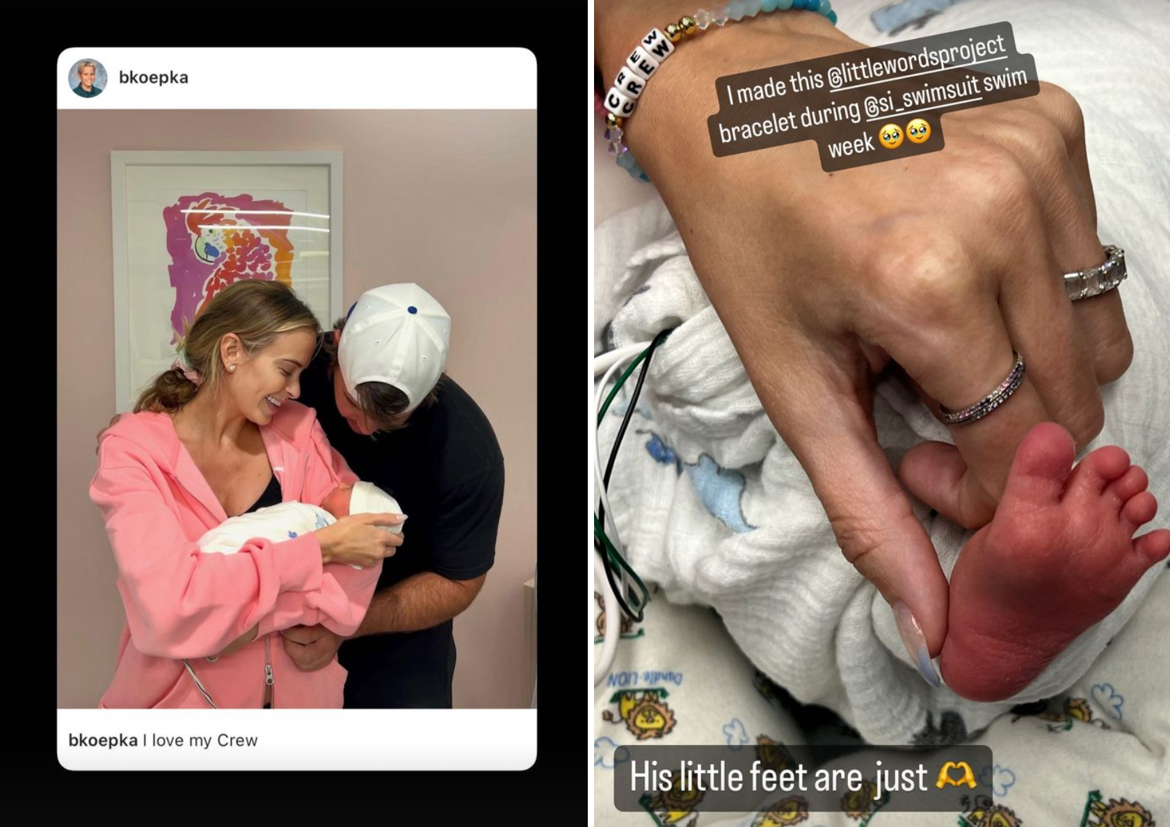 Golfer Brooks Koepka and Wife Jena Sims Welcome 1st Baby