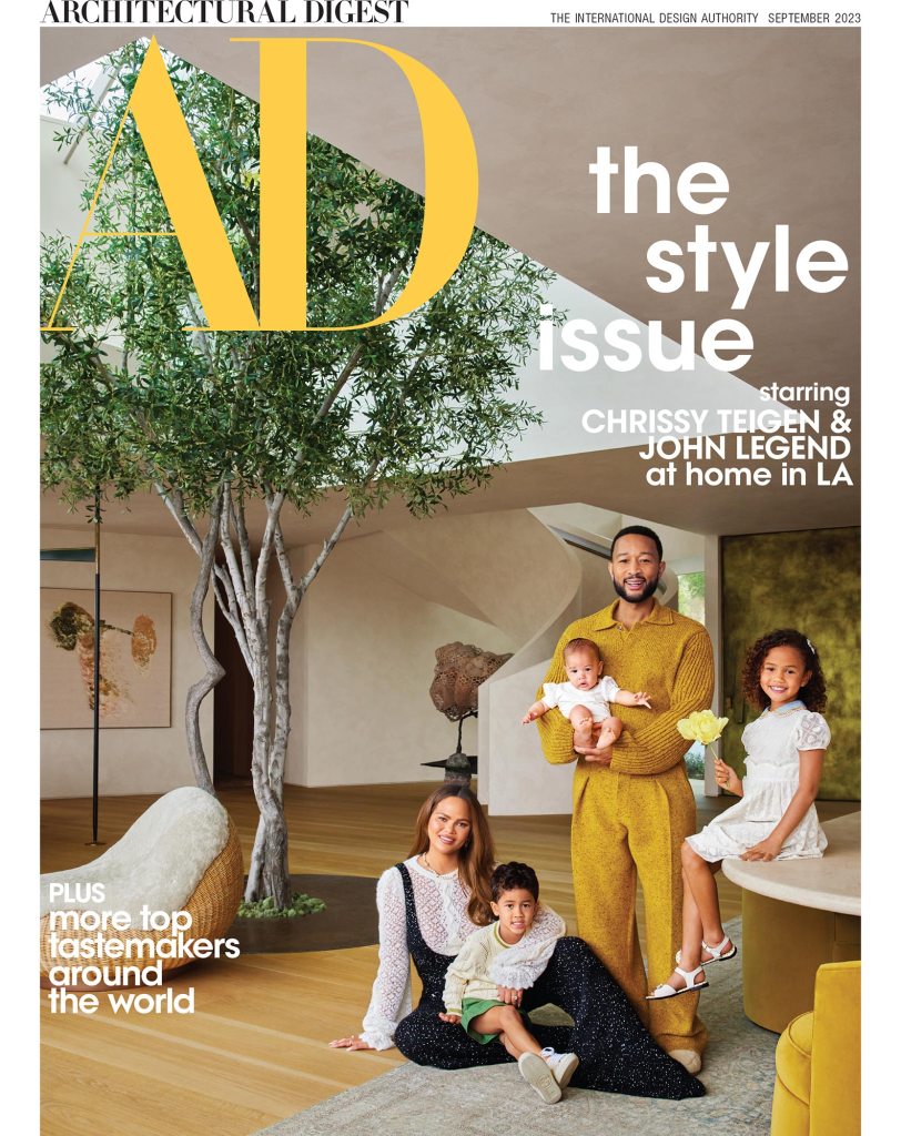 Inside Chrissy Teigen and John Legend Home Architectural Digest Cover September 2023