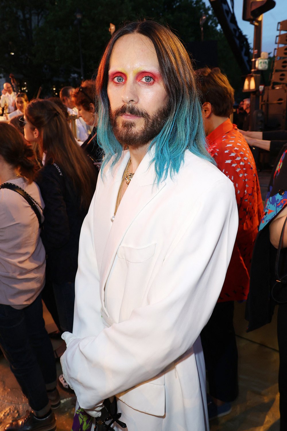Jared Leto Shares Makeup Routine