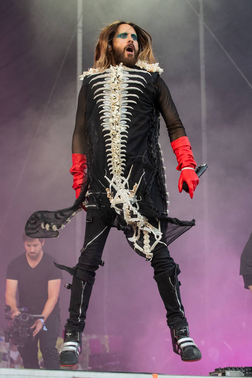 Jared Leto Shares Makeup Routine