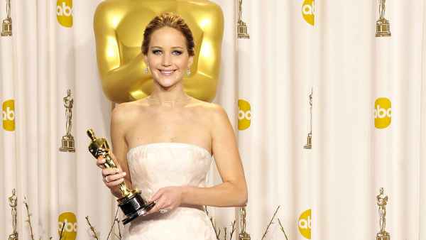 Jennifer Lawrence Gets Hit On By Jack Nicholson at Oscars