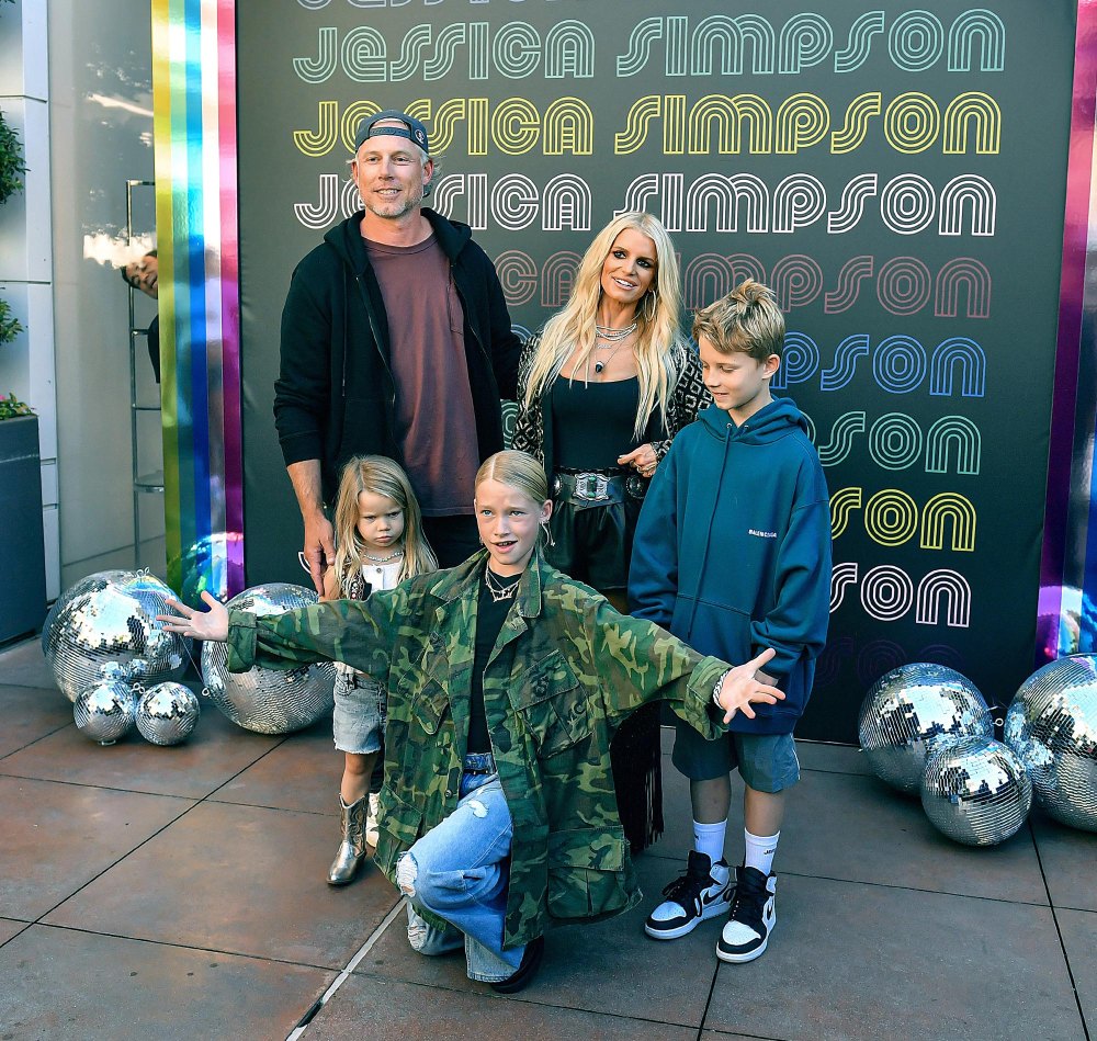Jessica Simpson Has Been in Denial About Her and Eric Johnsons Kids Walking in on Them Having Sex