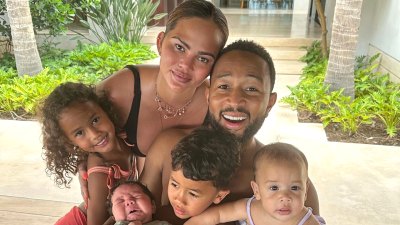 John Legend and Chrissy Teigen Are All Smiles on Vacation With 4 Kids