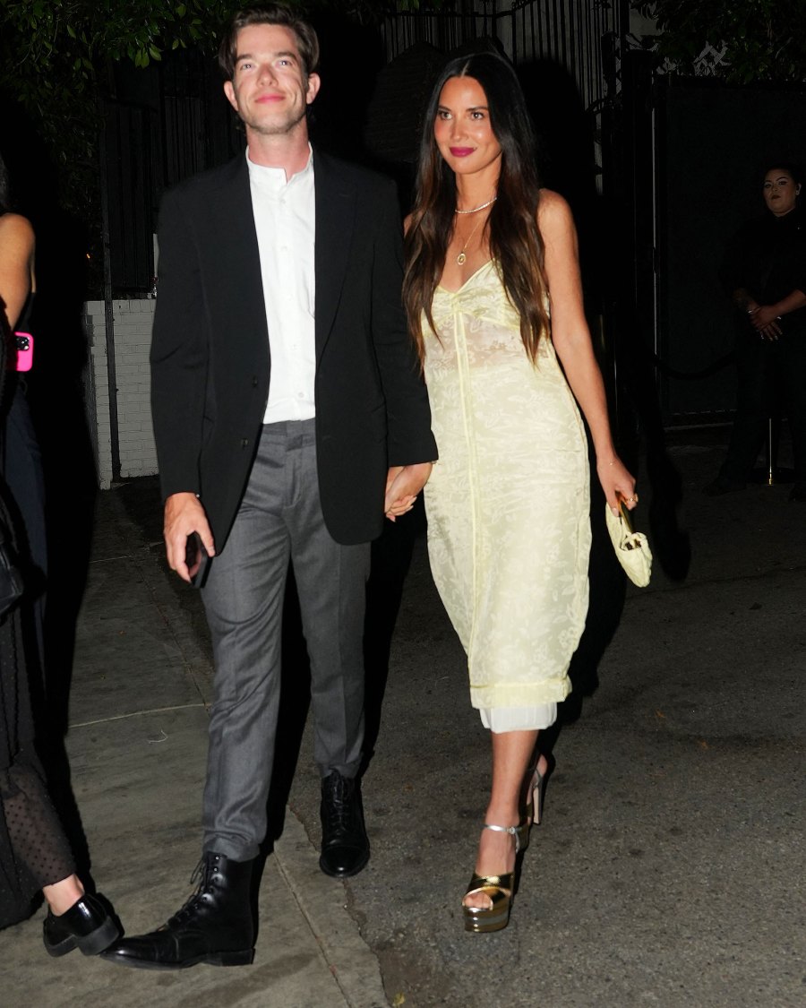 John Mulaney and Girlfriend Olivia Munn Hold Hands on Rare Date Night