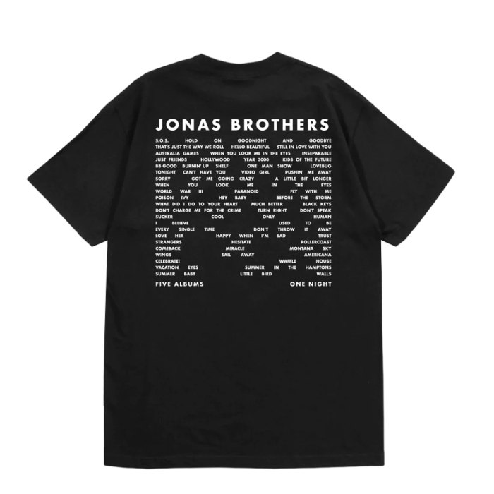 Jonas Brothers Fans Spot Unfortunate Typo in Merch As the Band Kicks Off The Tour