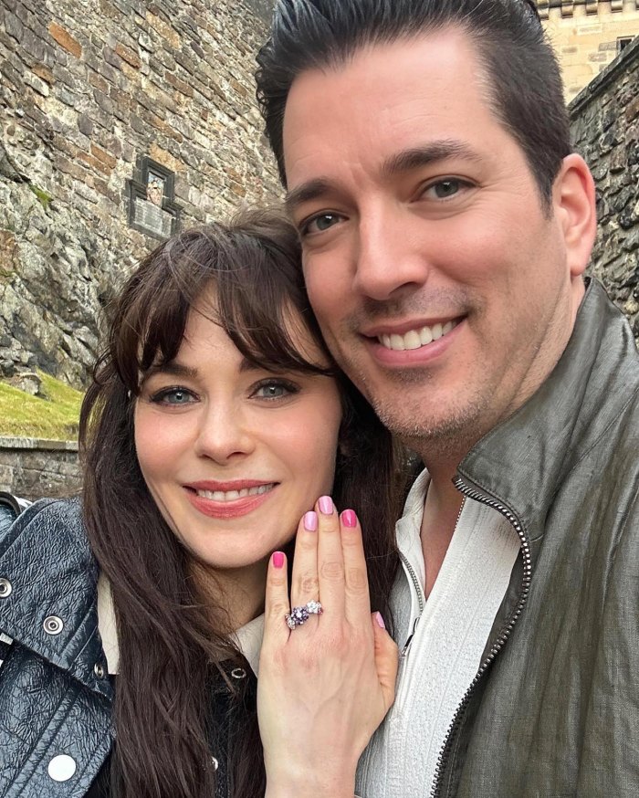Jonathan Scott and Zooey Deschanel Are Engaged After 4 Years of Dating See the Ring 259
