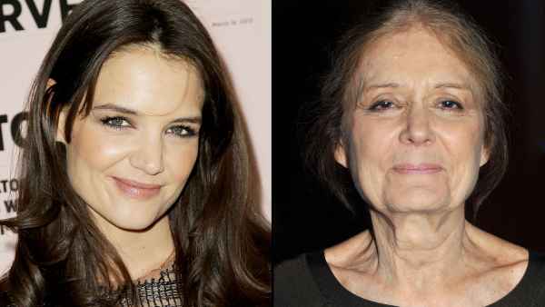 Katie Holmes, Gloria Steinem Have Dinner Together in NYC