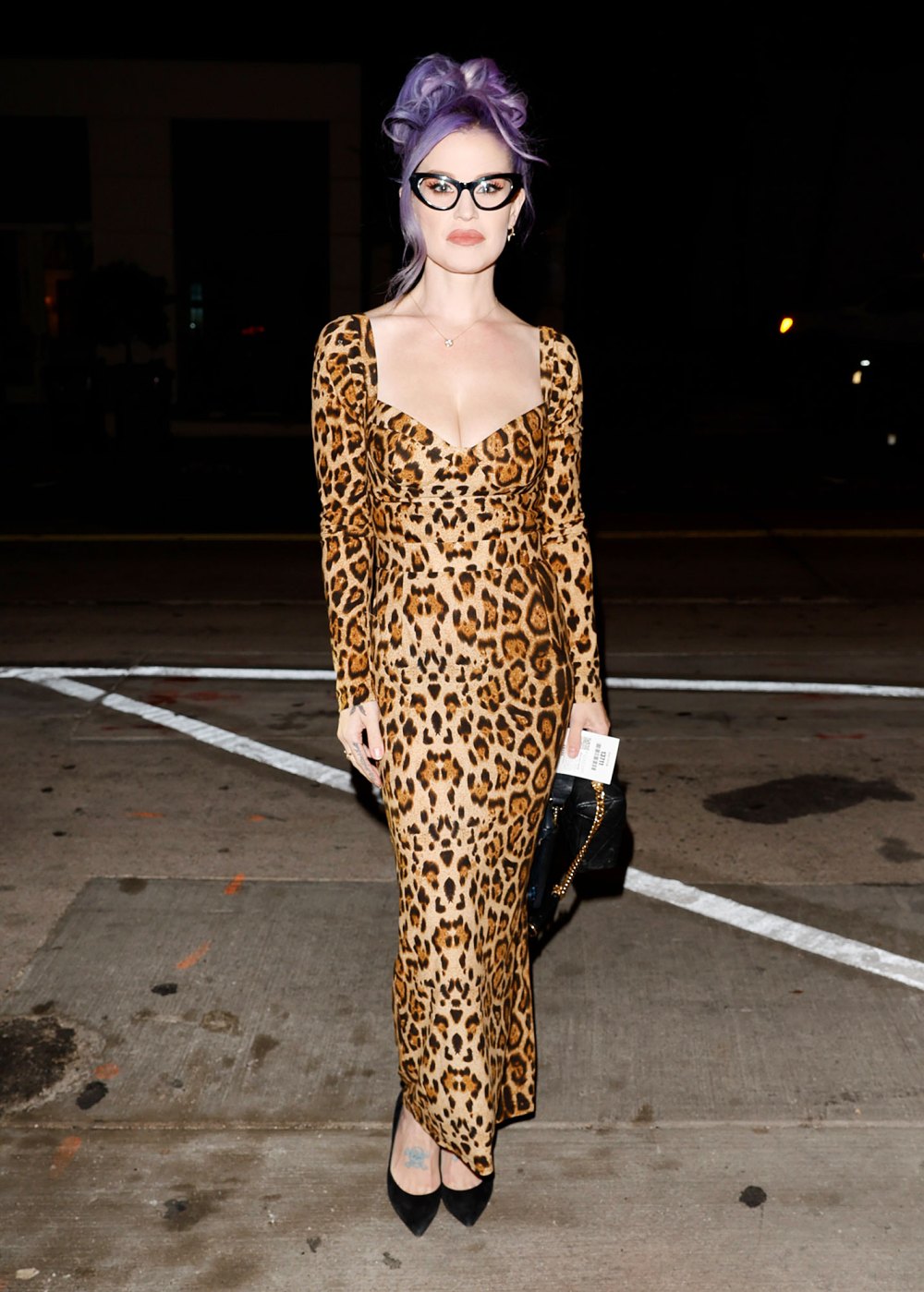Kelly Osbourne Leopard Dress