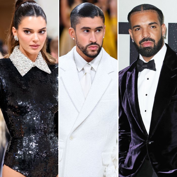Kendall Jenner and Bad Bunny Make Out at Drake Concert