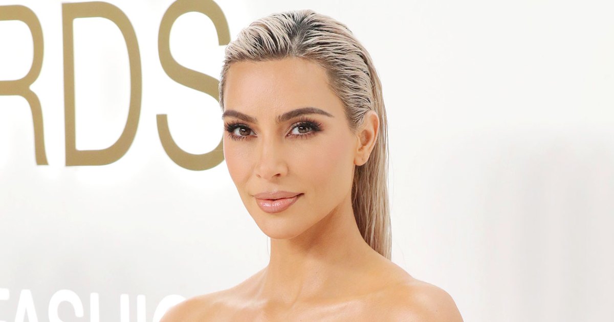 Kim Kardashian Unveils Buttery Blonde Hair as She Shows Off Sexy Lingerie Kim Kardashian Unveils Buttery Blonde Hair as She Shows Off Sexy Lingerie
