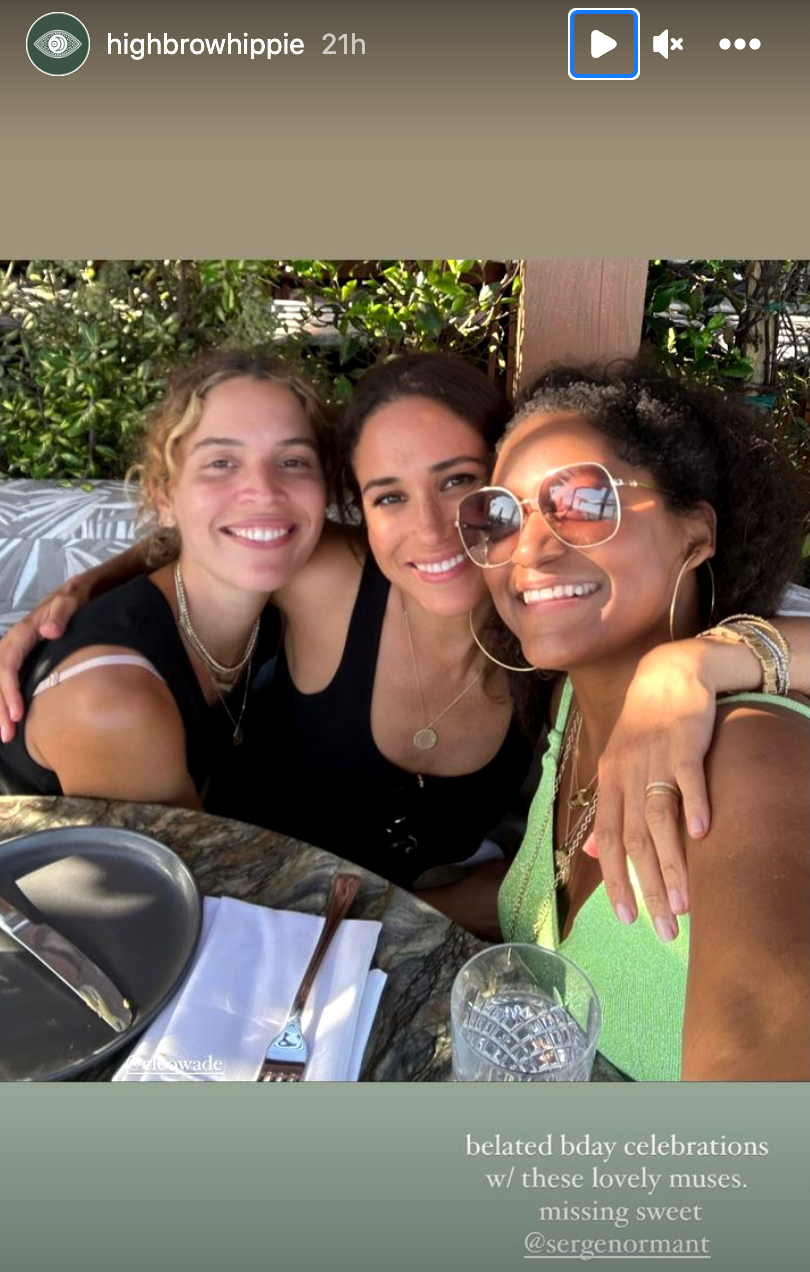 Meghan Markle Is All Smiles While Celebrating Her Belated Birthday With Friends: 'These Lovely Muses'