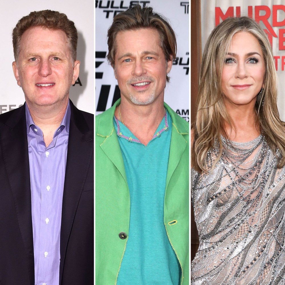 Michael Rapaport Casually Reveals He Was at Brad Pitt and Jennifer Aniston Wedding