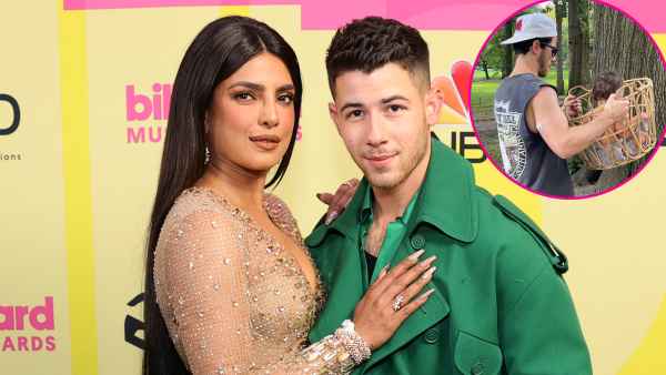 Nick Jonas Adorably Carries His and Priyanka Chopra's Daughter Malti in an IKEA Basket