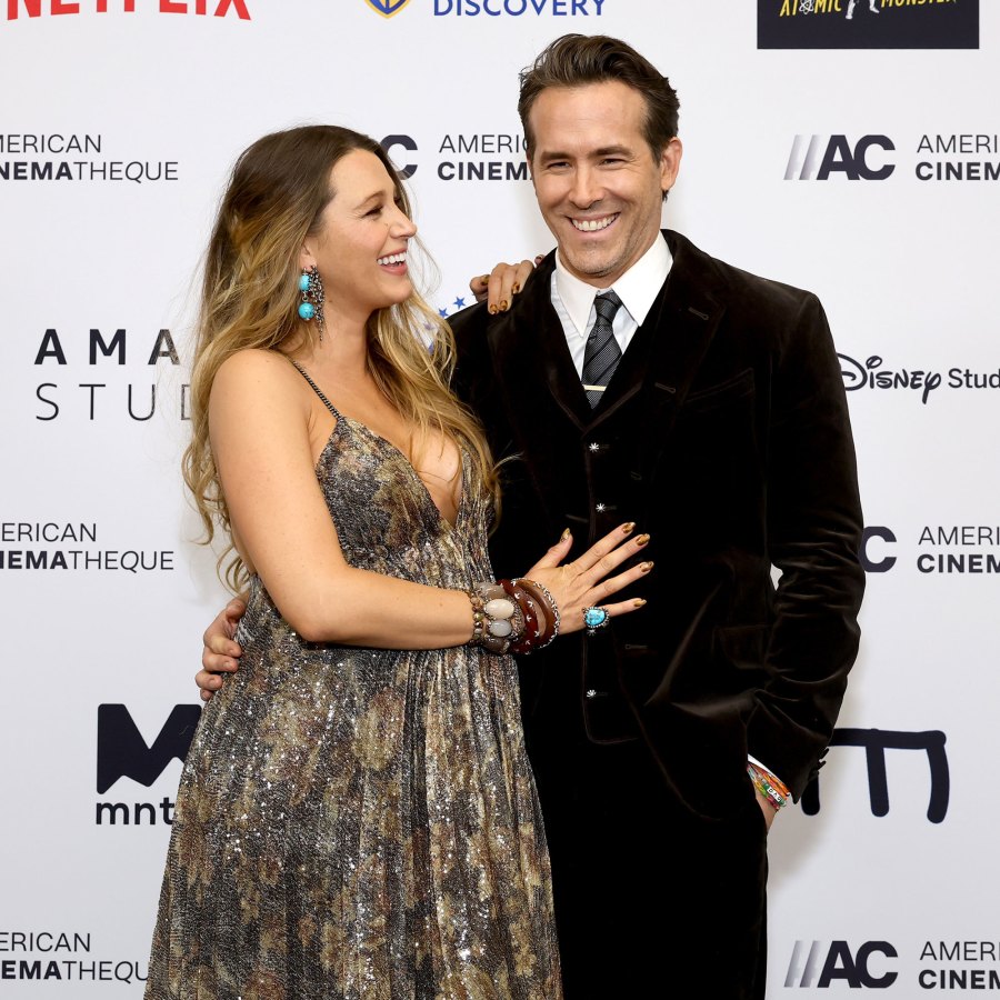 November 2022 Blake Lively and Ryan Reynolds Relationship Timeline 36th Annual American Cinematheque Awards