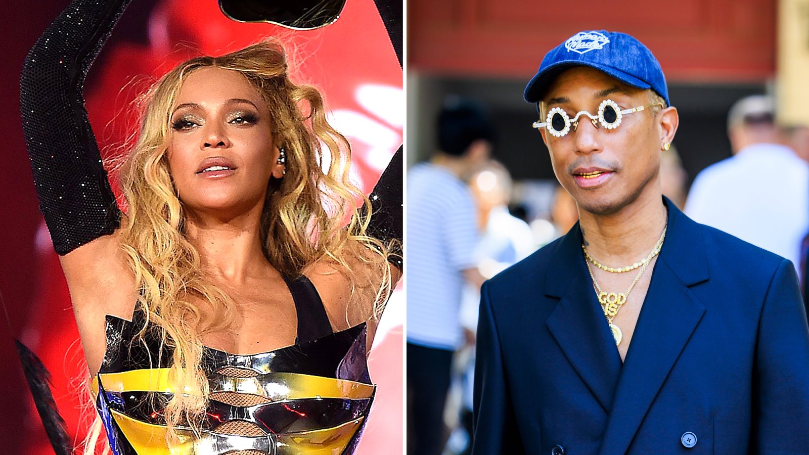 Pharell Designs Custom Louis Vuitton Look for Beyonce