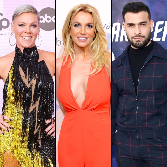 Pink Swaps Song Lyrics to Show Support for Britney Spears Amid Sam Asghari Divorce