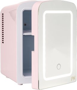 Paris Hilton pink mini fridge