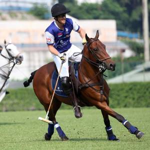 Prince Harry Gallops Into Action During Charity Polo Match in Singapore: See Photos